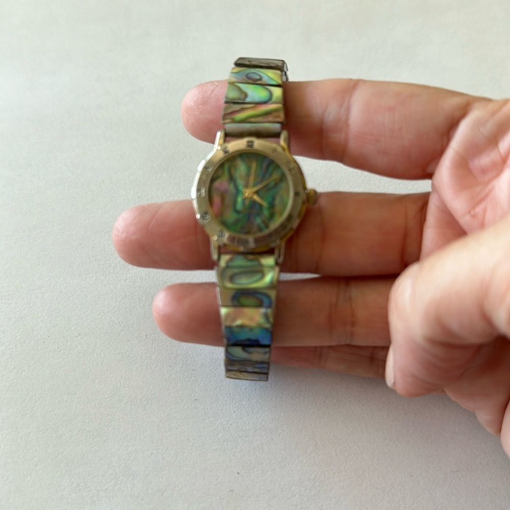 Vintage Abalone Womens watch